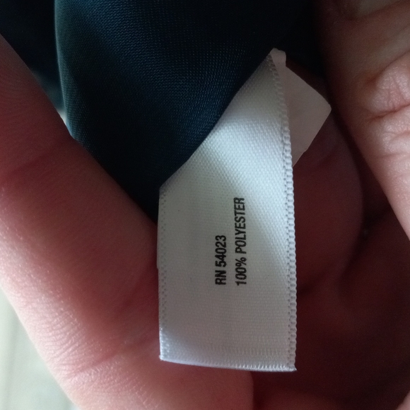 Gap XL dark blue green blouse NWOT - Picture 6 of 7